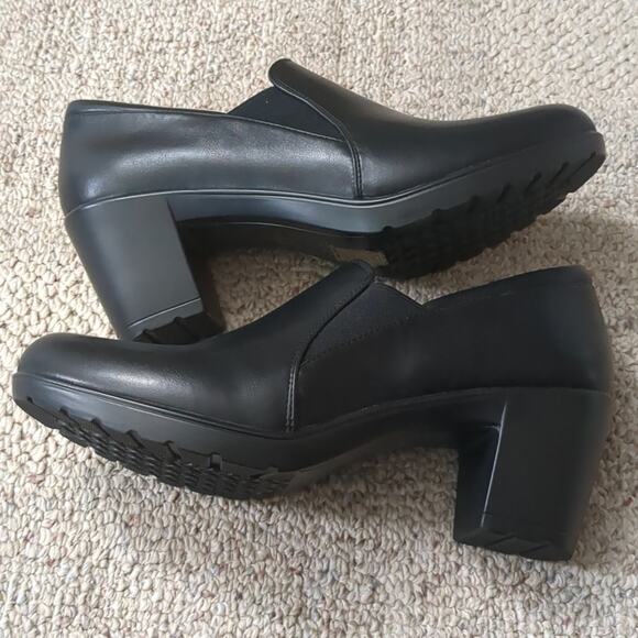 DREAM PAIRS Women's Low Chunky Block Heels Pumps Slip on Loafer 8.5 - Picture 5 of 9